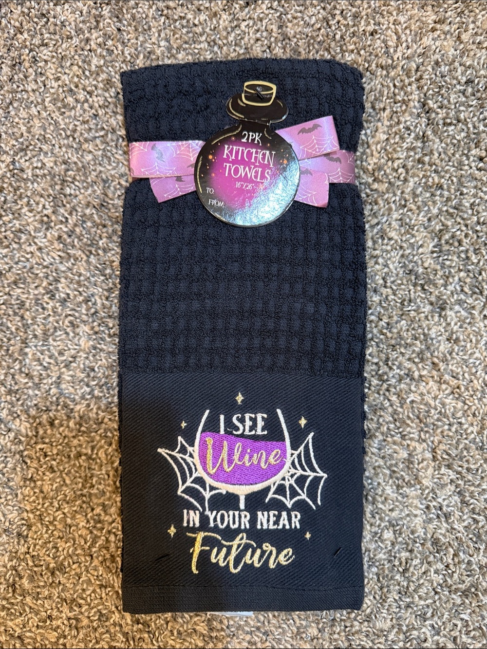 Halloween Set Of 2 Kitchen Towels